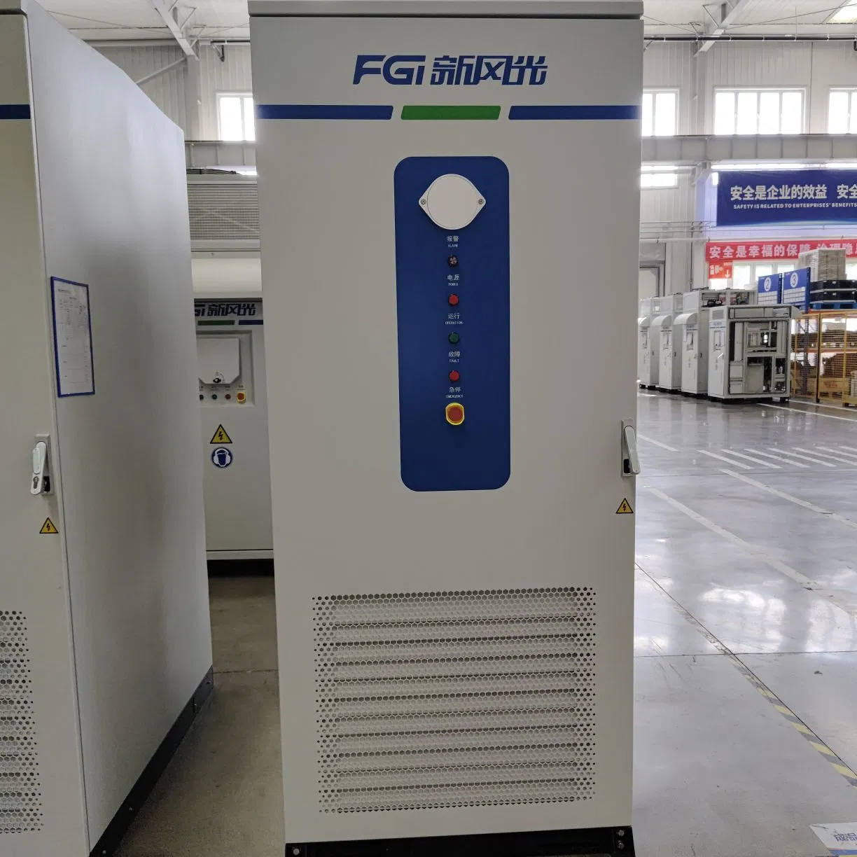 Fgi Commercial and Industrial Liquid Cooling LiFePO4 Solar Energy Storage Load Shifting Backup Power Grid Stability 125kw 261kwh Bess
