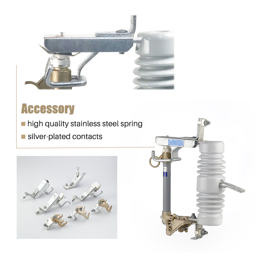 10KV,15KV,24KV,27KV,33KV,38KV IEC&amp;IEEE Standard Medium And High Voltage Dropout Fuse Cutout