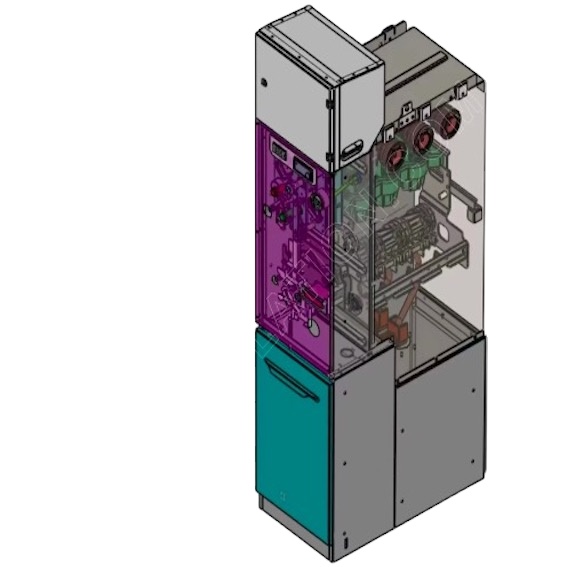 24kV Dry Air Insulated Ring Main Unit SF6-Free AIS RMU Ring Main Unit Accessory Custom MV air Insulated Switchgear