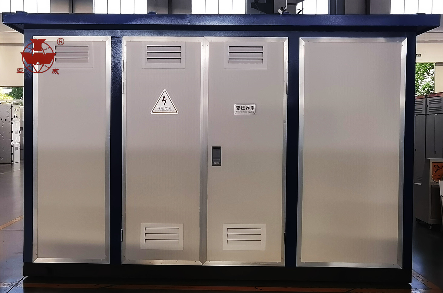 YAWEI 1250KVA 1500KVA Outdoor Compact Metal-clad Distribution Transformer Substation