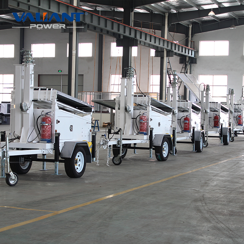 DC24/48V Wind Solar Generator Trailer System