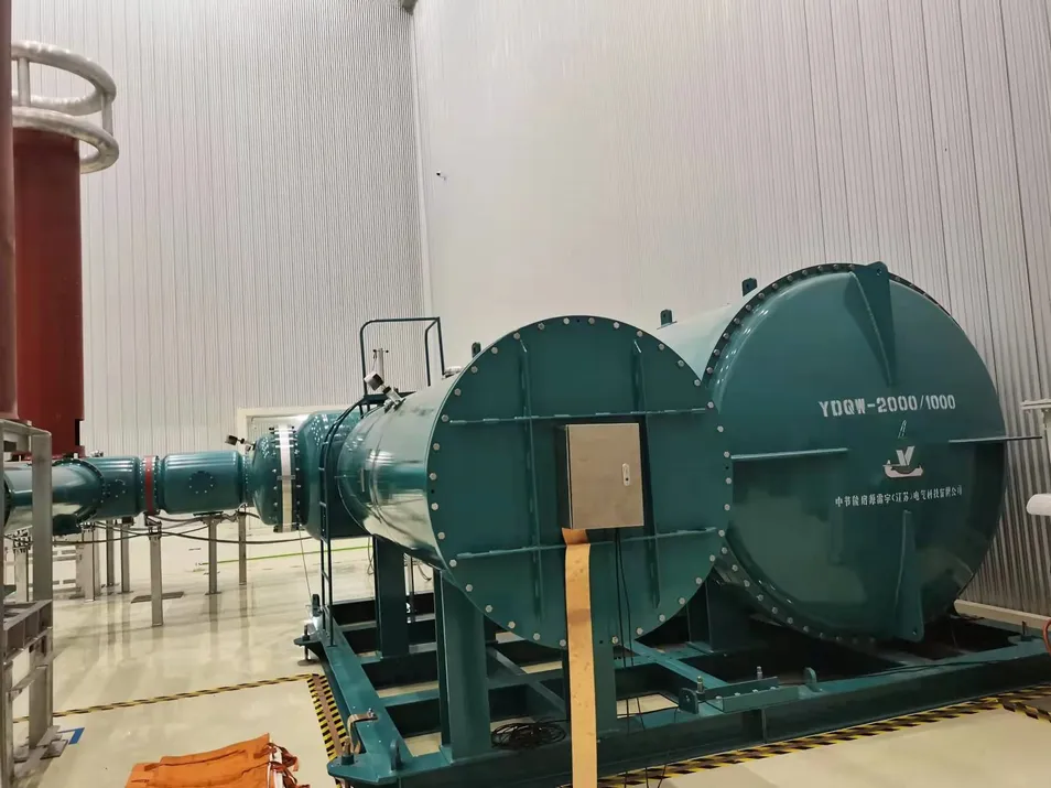 Gas insulated switchgear AC test transformer hipot tester for HV GIS testing