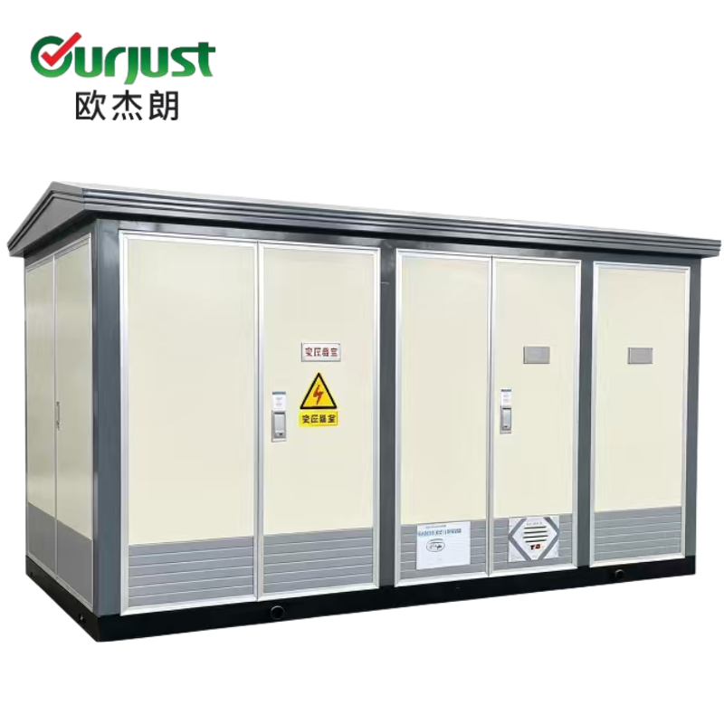 EV Charging Compact Substation 1600kVA Compact Prefabricated Substation 11kV 33kV to 400V 480V for Outdoor Installation