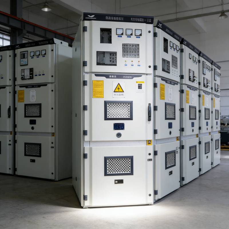 TSTYNICE KYN RMU AIS Stainless Steel Power Distribution Switchgear Panel Medium Voltage Air Insulated Compact Smart Ring Main
