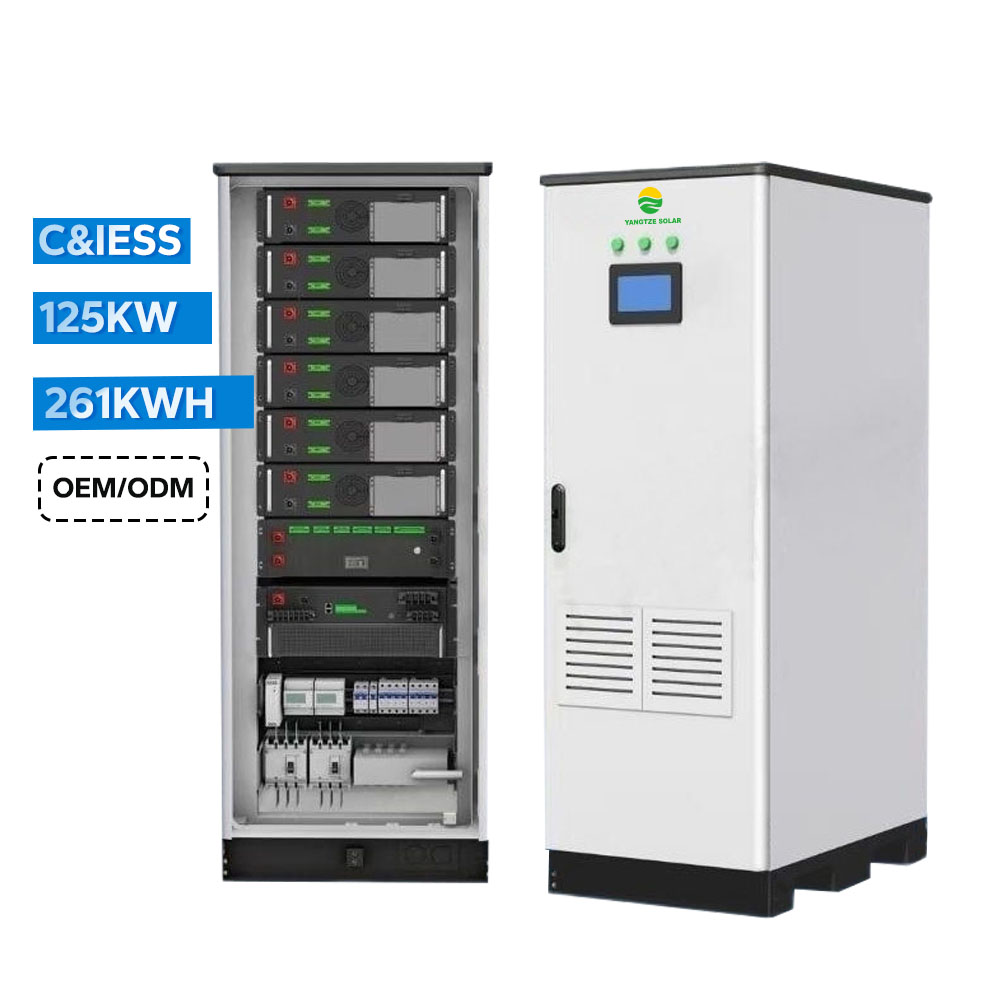 Yangtze Solar C&amp;I ESS Cabinet Liquid Cooling 125kW 261kWh Commercial and Industria Energy Storage System