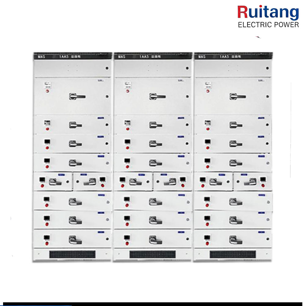RuiTang Industrial Control Customized Low Voltage Switchgear KYN-28 GGD GCK Aluminum Copper 6300A IP42 ISO9001 CE for Hospitals
