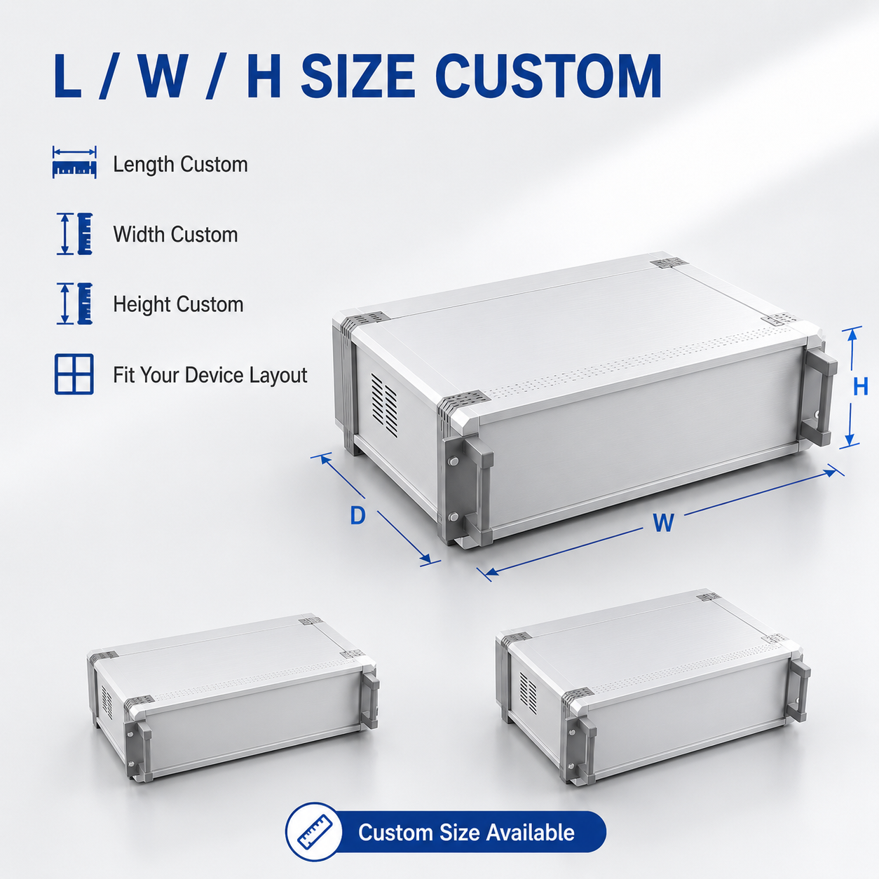 Electronics Equipment Metal Cabinet Housing Custom Sheet Metal Fabrication Medical Test Chassis Instrument Enclosure Case