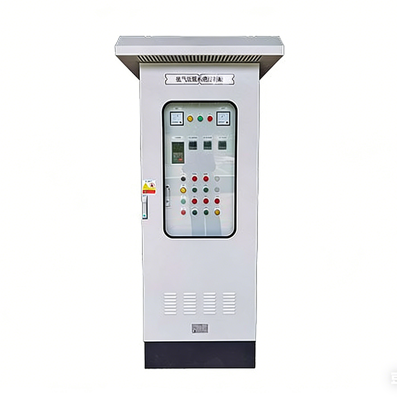 Custom Steel Electrical Panel Cabinet Power Distribution Equipment For Exhaust Gas Treatment