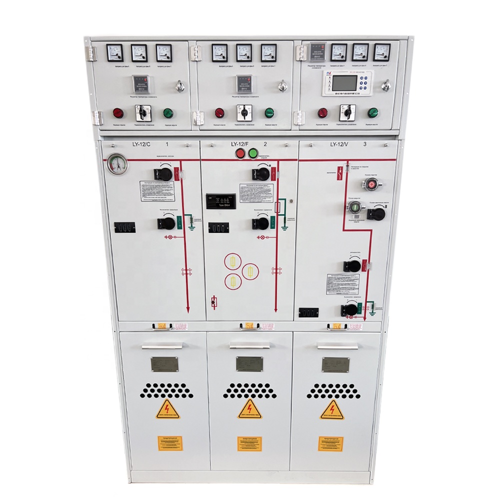 Liyond 12kV 24kV Industrial AIS Switch Cabinet CVV CFCC Expandable SF6 Gas-Insulated Metal-Enclosed Switchgear