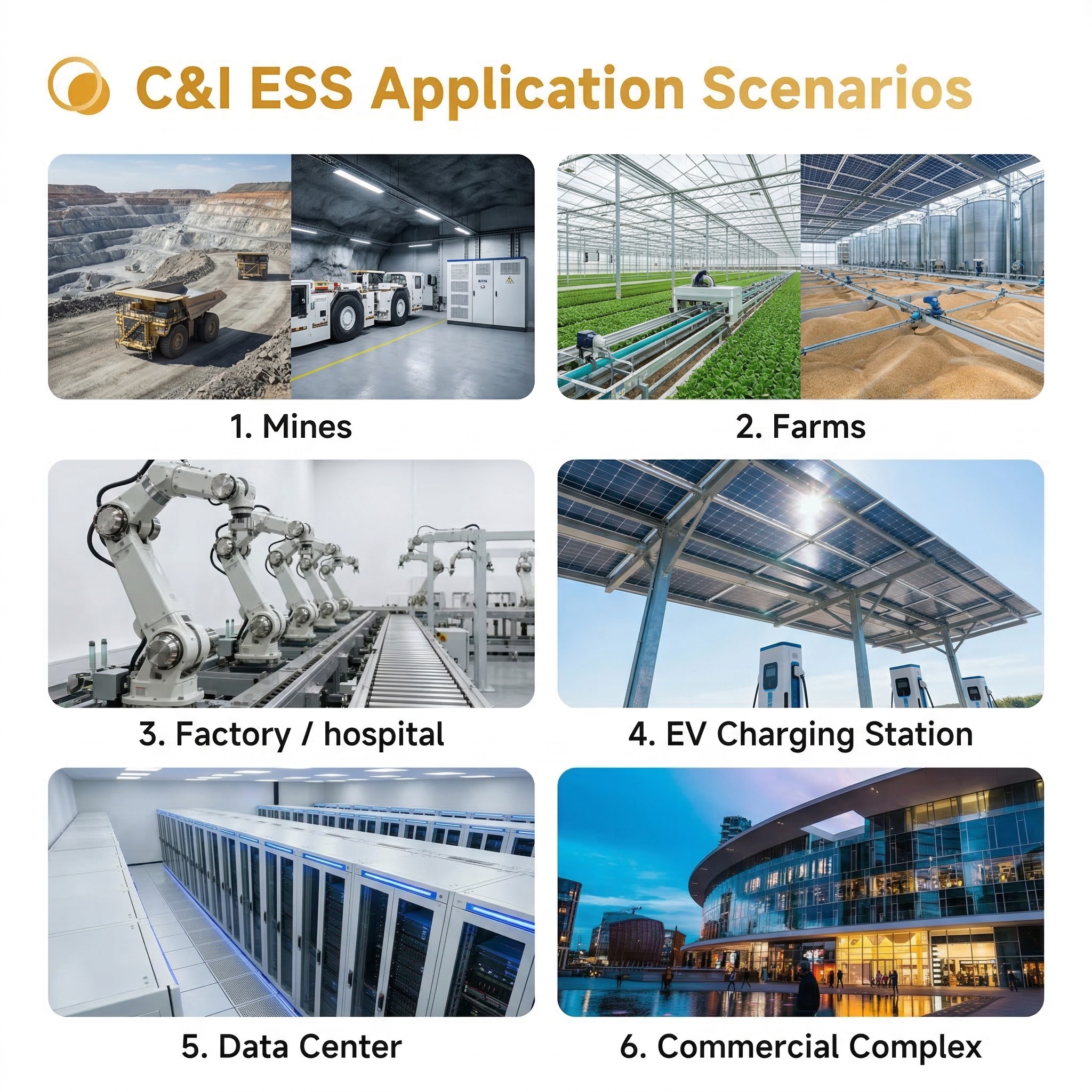 215kWh Bess Solar 241kWh Energy Storage System 100kW C&amp;I Outdoor Battery Industrial and Commercial Energy Storage Cabinet