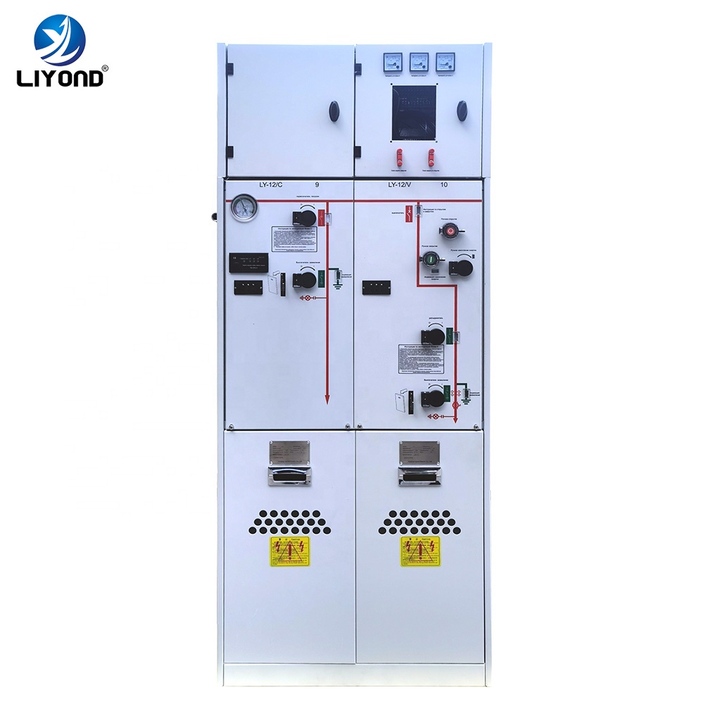 Liyond 12kV 24kV Industrial AIS Switch Cabinet CVV CFCC Expandable SF6 Gas-Insulated Metal-Enclosed Switchgear