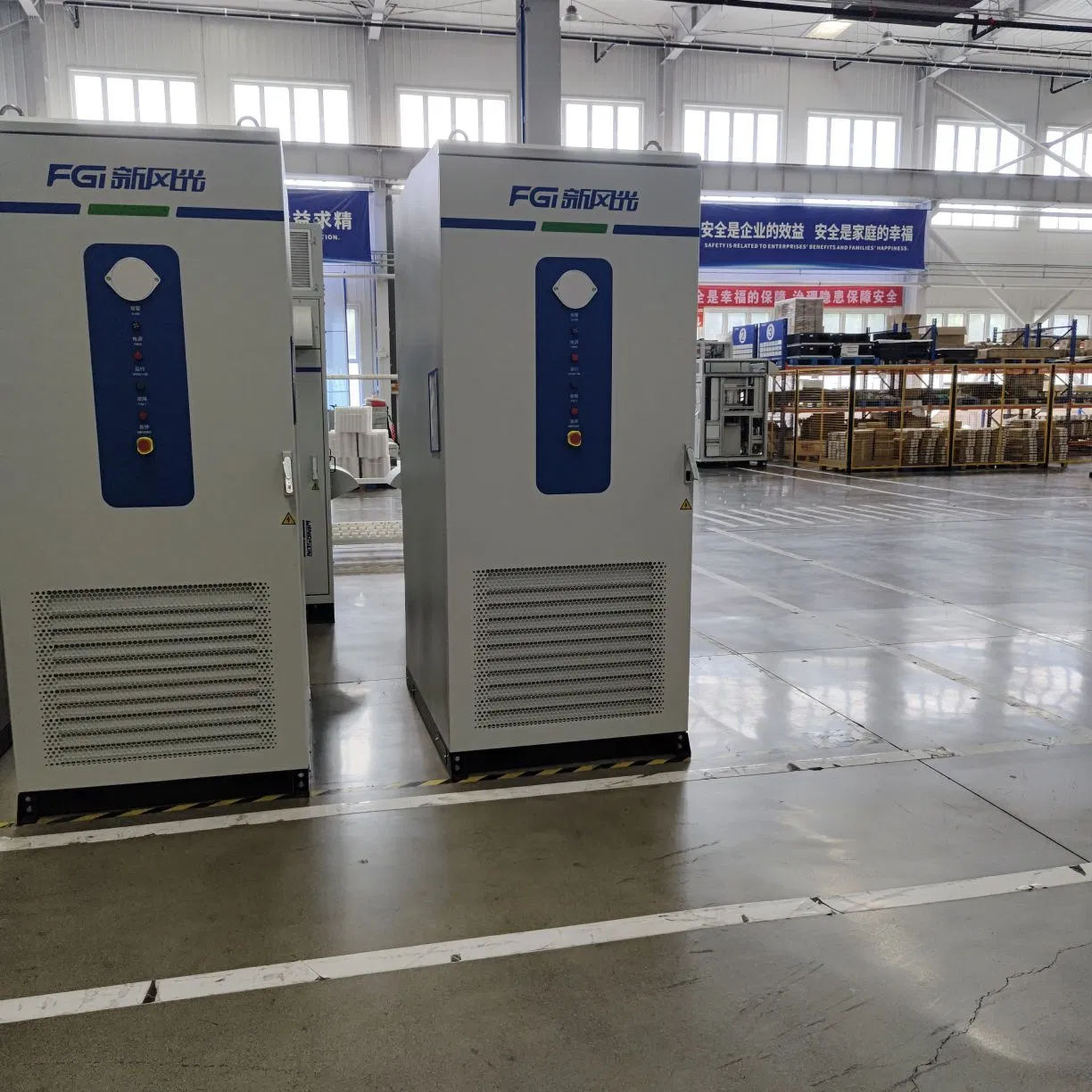 Fgi Commercial and Industrial Liquid Cooling LiFePO4 Solar Energy Storage Load Shifting Backup Power Grid Stability 125kw 261kwh Bess