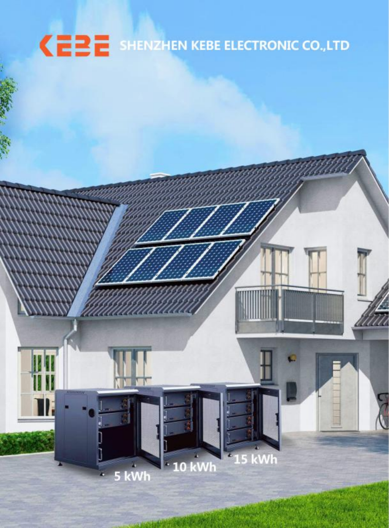 5kw All in One Residential Bess with 5kwh 10kwh 48V 51.2V LiFePO4 Battery Hybrid Solar Inverter for Home Energy Storage System
