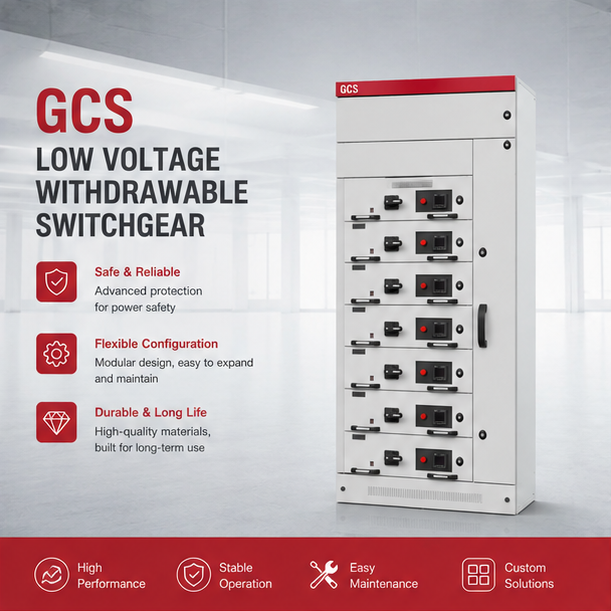 Low Voltage GCS Switchgear Low Voltage MNS Heavy-Duty for Buildings Type Tested IEC 61439 Standard