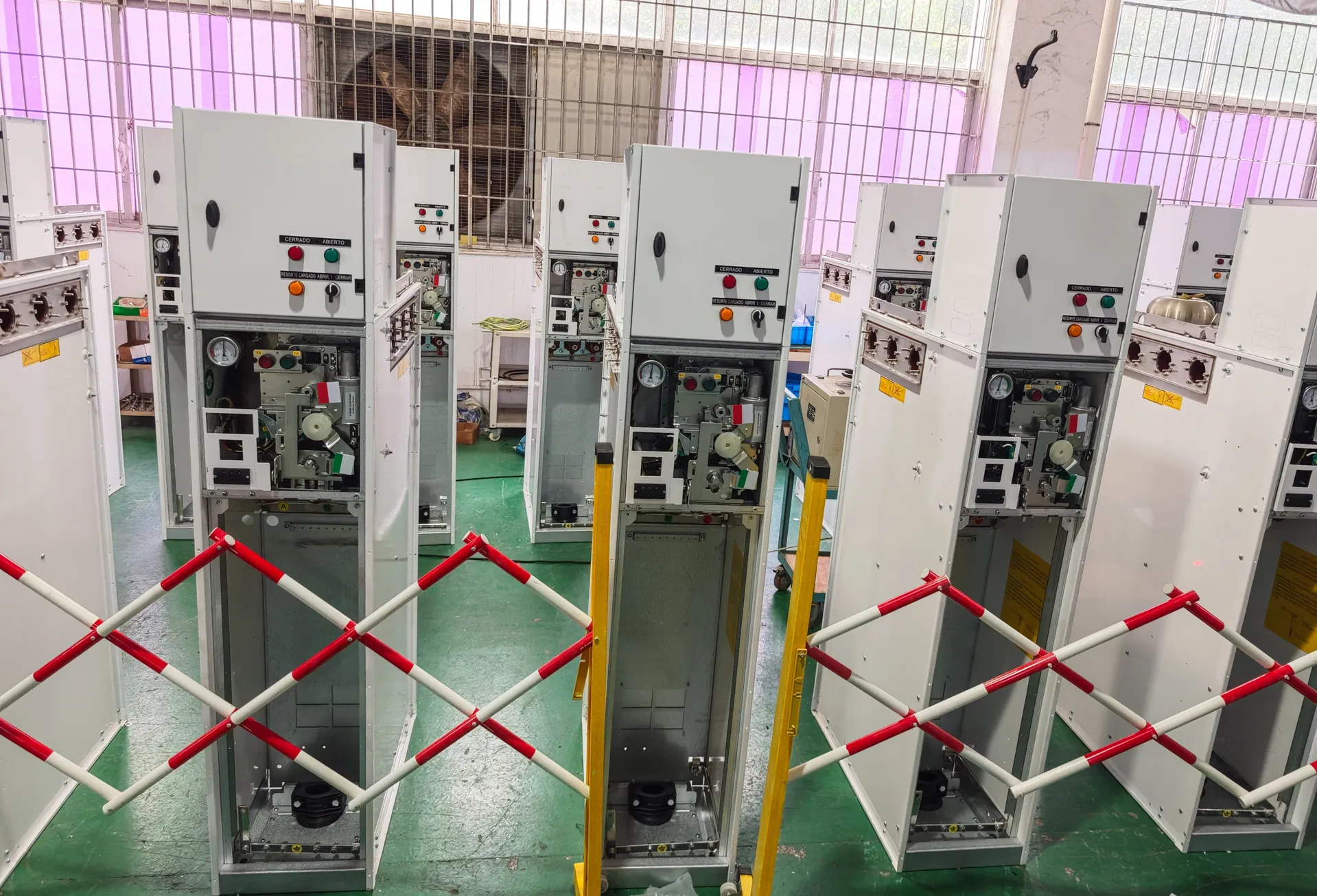 Rmu Switchgear Cabinet Ring Main Unit Electrical Power Gas Insulation Panels Gis