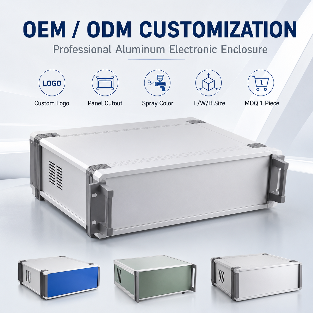Electronics Equipment Metal Cabinet Housing Custom Sheet Metal Fabrication Medical Test Chassis Instrument Enclosure Case