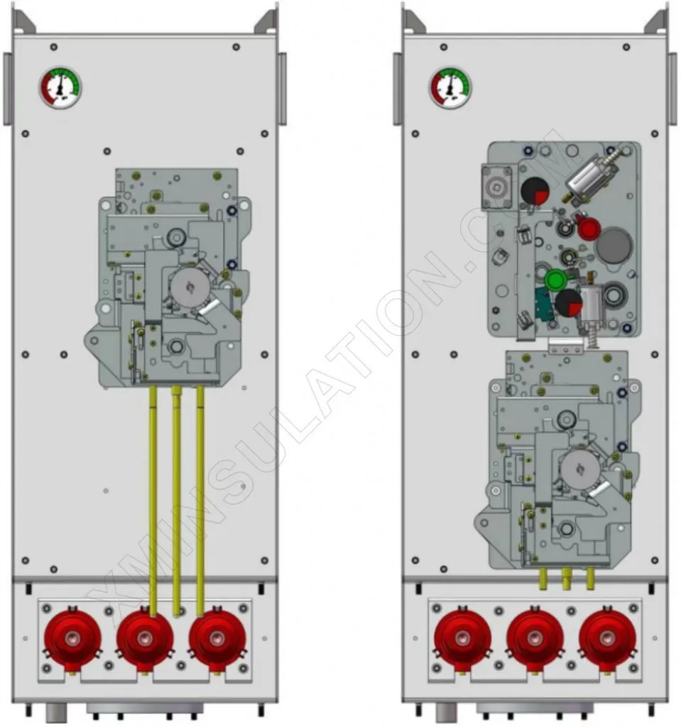 24kv-630A Sf6 Gas Insulated Switchgear (Type B) Gis Rmu