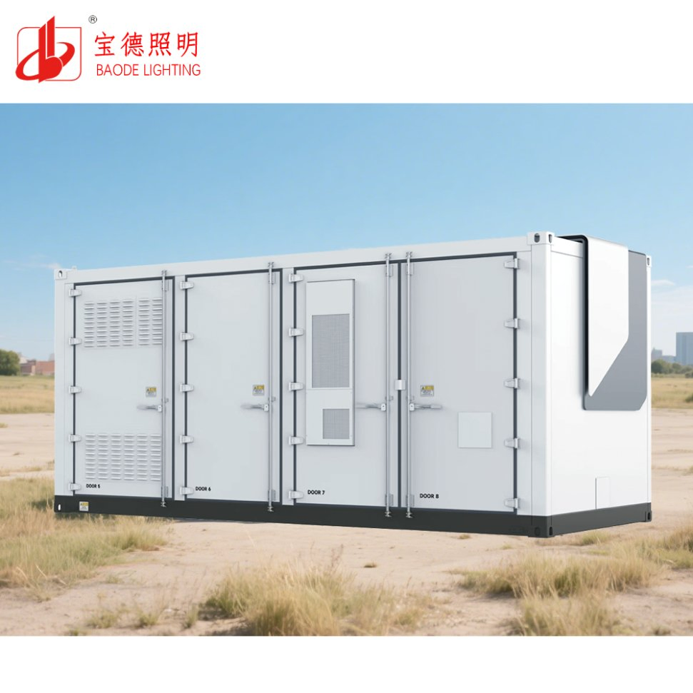 20-Foot Containerized Energy Storage System for Remote Areas and Disaster Emergency Scenarios