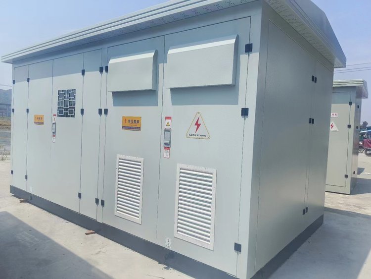 11kV 35kV Outdoor Containerized Substation Compact Pad Mounted Transformer Substation For Solar Wind