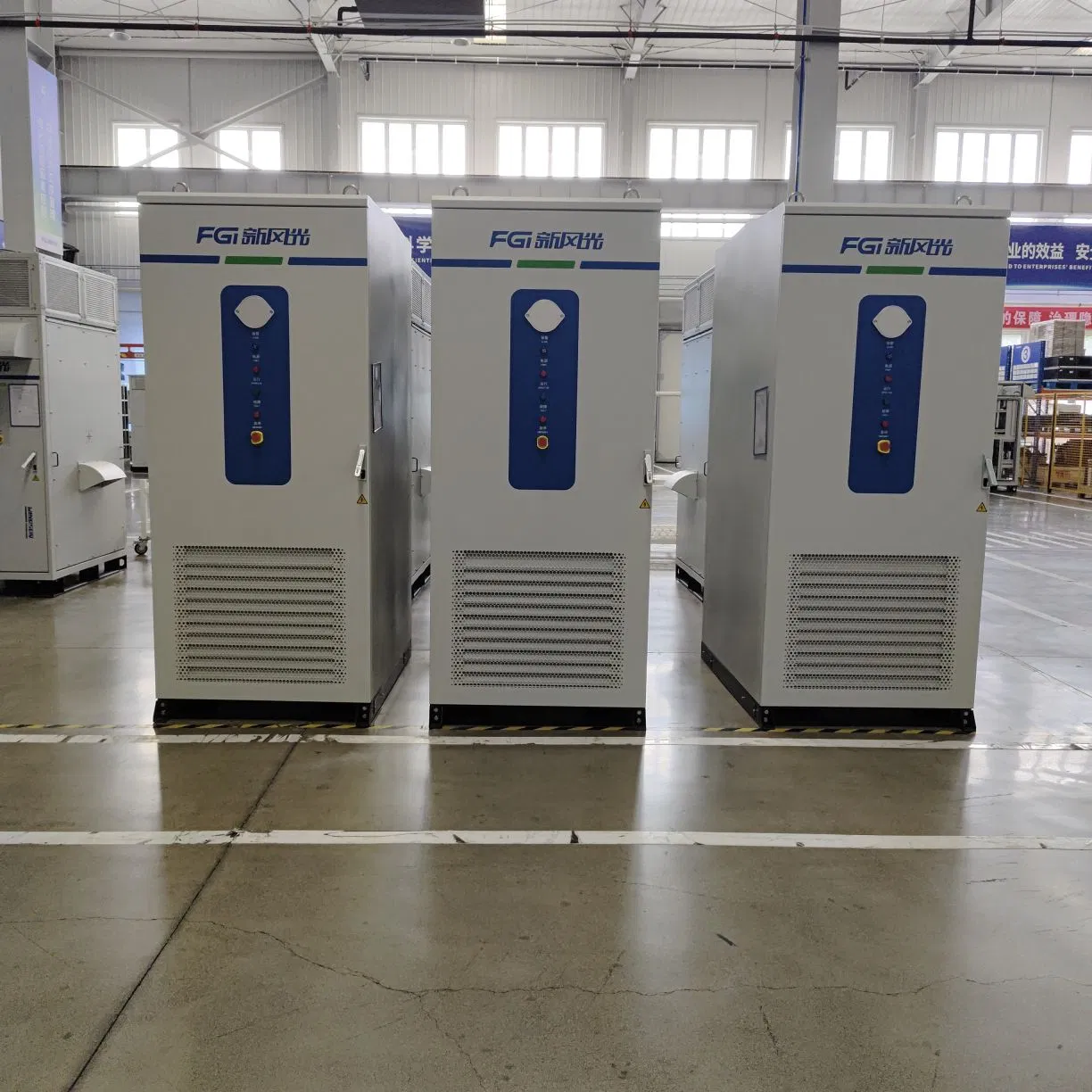 Fgi Commercial and Industrial Liquid Cooling LiFePO4 Solar Energy Storage Load Shifting Backup Power Grid Stability 125kw 261kwh Bess