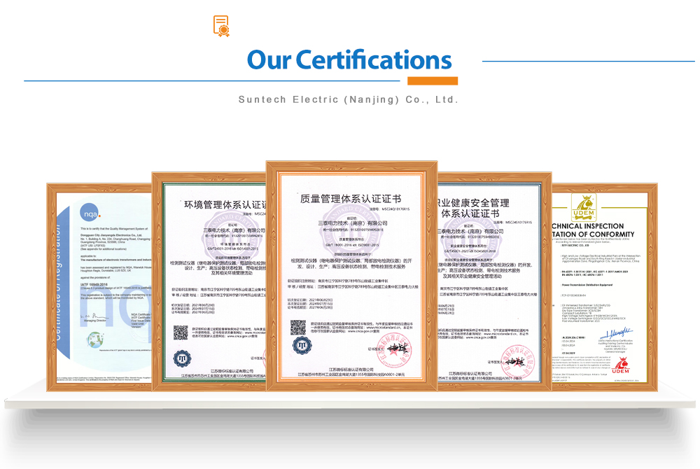 Certifications