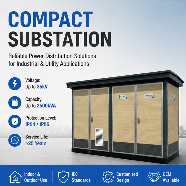 Microgrid Project Package Substation 24kV 800kVA Grid-Connected IEC 62271 Standard