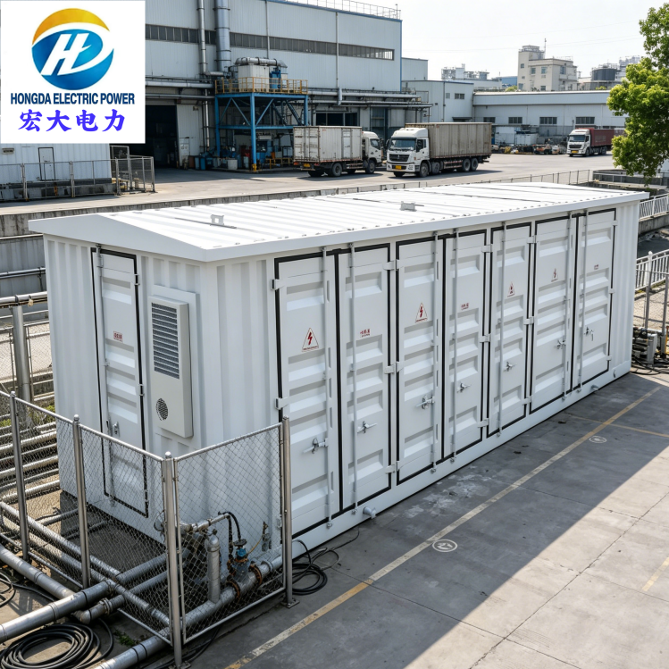 Hongda Custom 1000kVA-6300kVA Containerized Power Substation 10kV 60Hz Prefabricated Industrial Mining Unit Dry MV&amp;HV