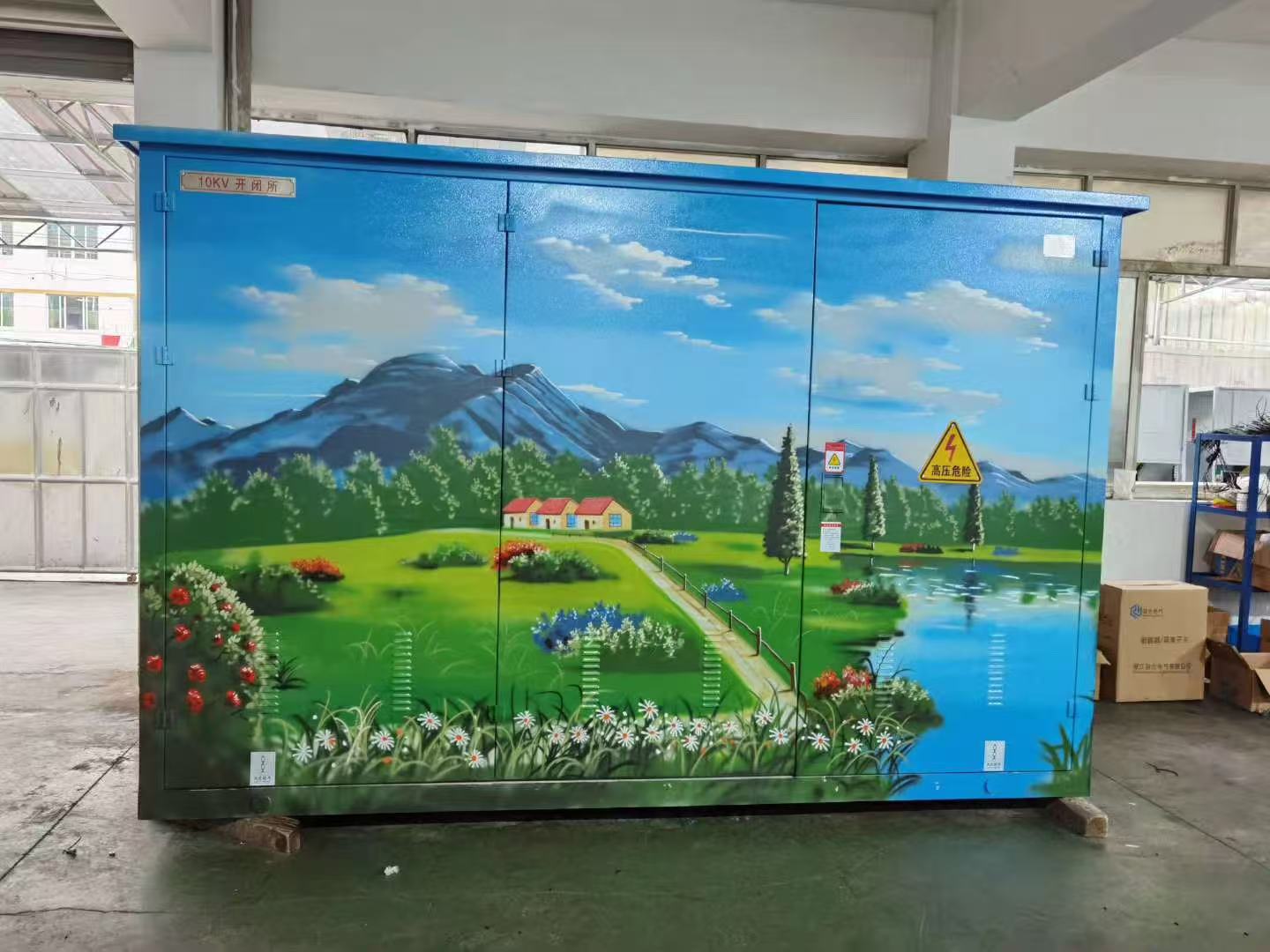 High Performance 12kV 24kV 35kV Prefabricated Substation Outdoor Box-type Compact Substation 1000kVA 2500kVA