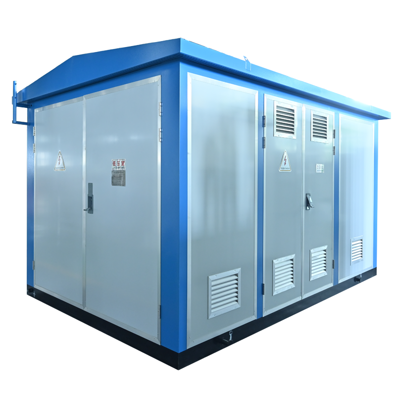 DEMIKS Three Phase Oil-Immersed Substation Transformer Model S11 Multi Winding Prefabricated Metal Substation Distribution Box