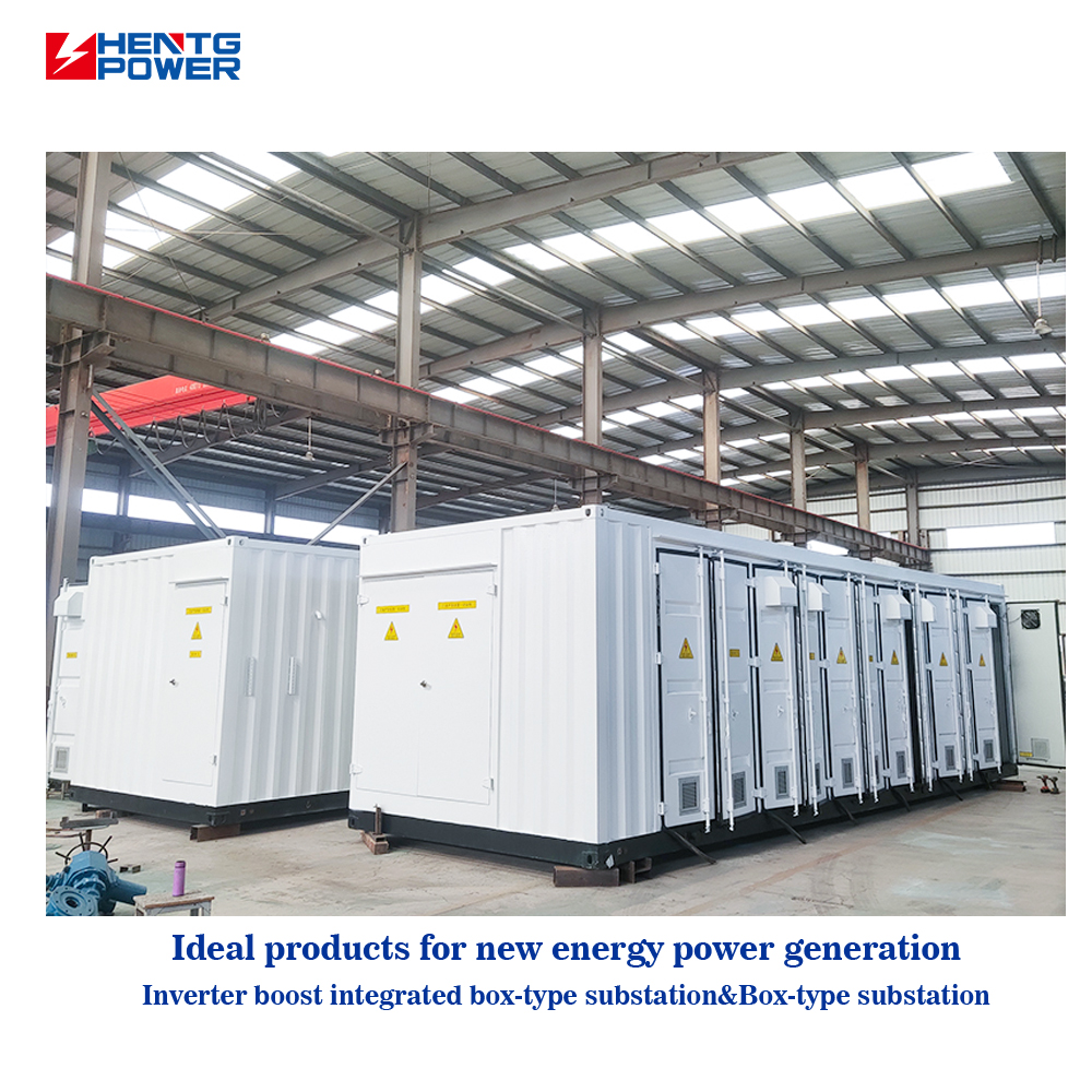 HENTG POWER Wind Farm Step-Up Prefabricated Cabin MV/HV Substation Cabin for Wind Turbines PWS1 Renewable Energy Substation PWS1