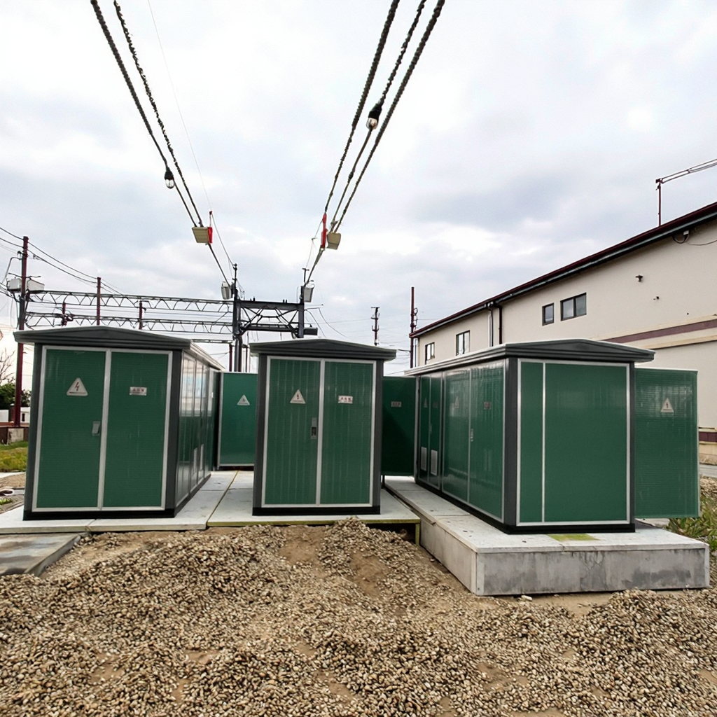 Outdoor Use of High Quality Fine Processing Combined Compact Box Substation 630KVA 800KVA 1000KVA Container Substation