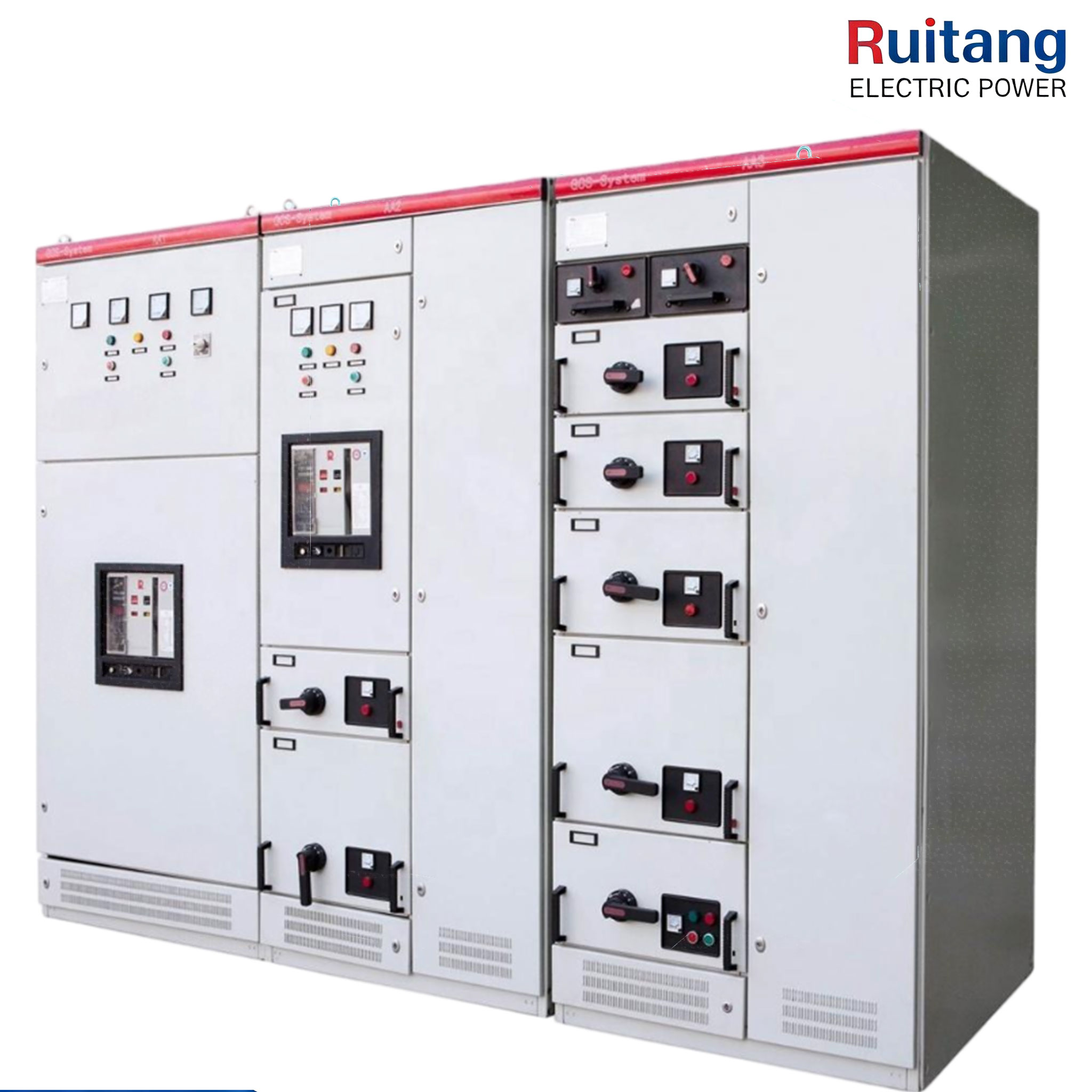 RuiTang Industrial Control Customized Low Voltage Switchgear KYN-28 GGD GCK Aluminum Copper 6300A IP42 ISO9001 CE for Hospitals