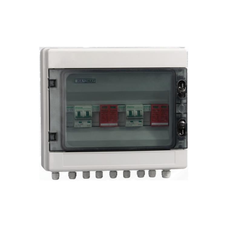 Low-voltage Power Supply Waterproof Circuit Breaker MCB Shell 4-way Distribution Box DC