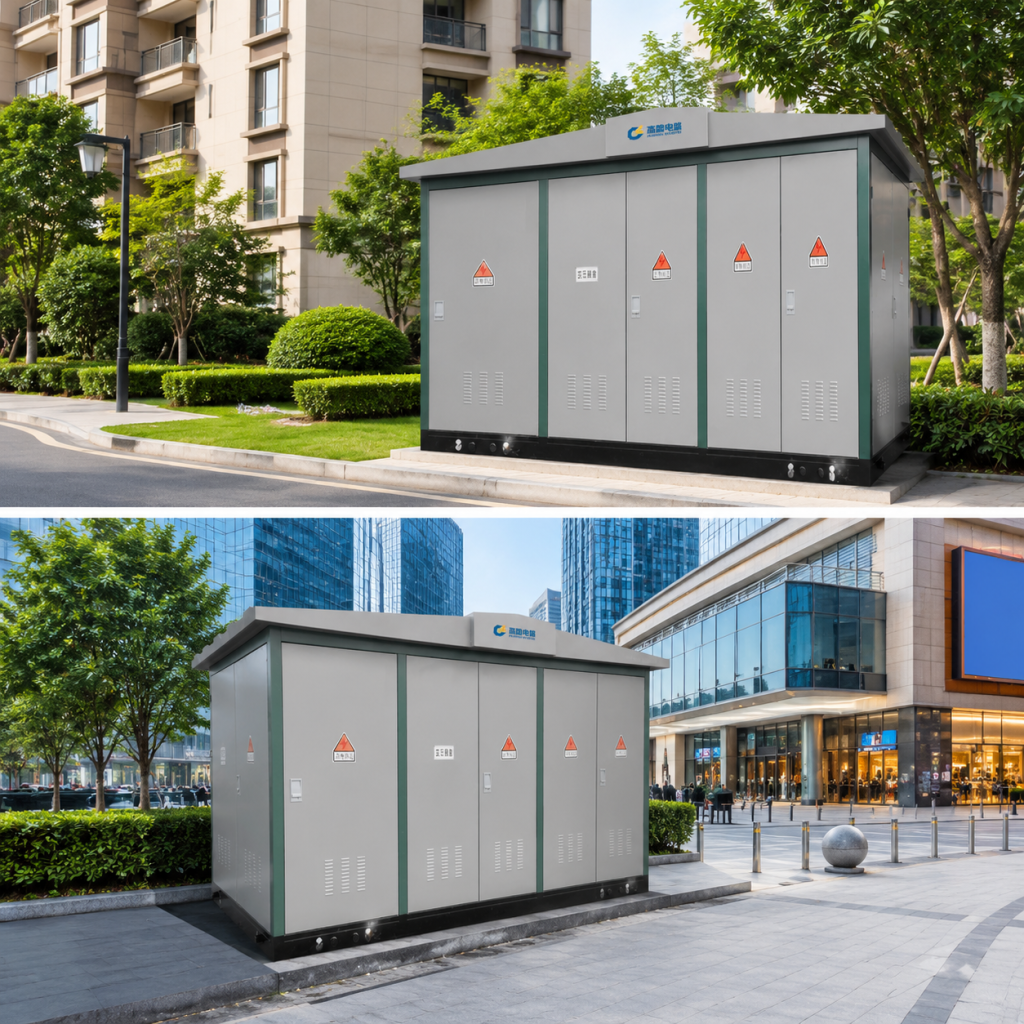 10kV Prefabricated Package Substation 50kVA To 2500kVA ONAN IP33 OEM Customization Available Factory