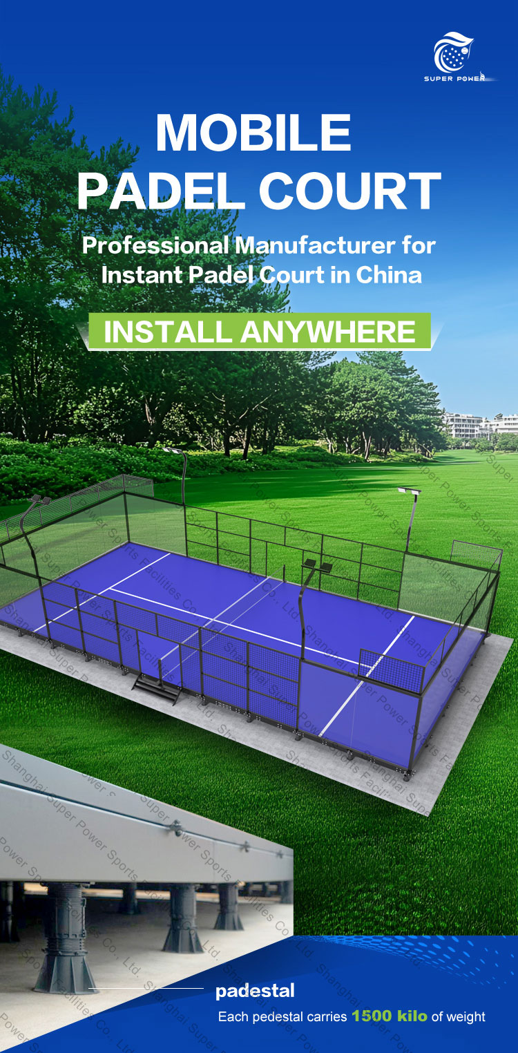 Mobile Padel Court Feature 1