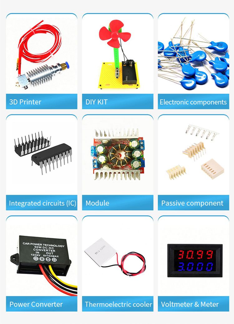 Product categories showcase