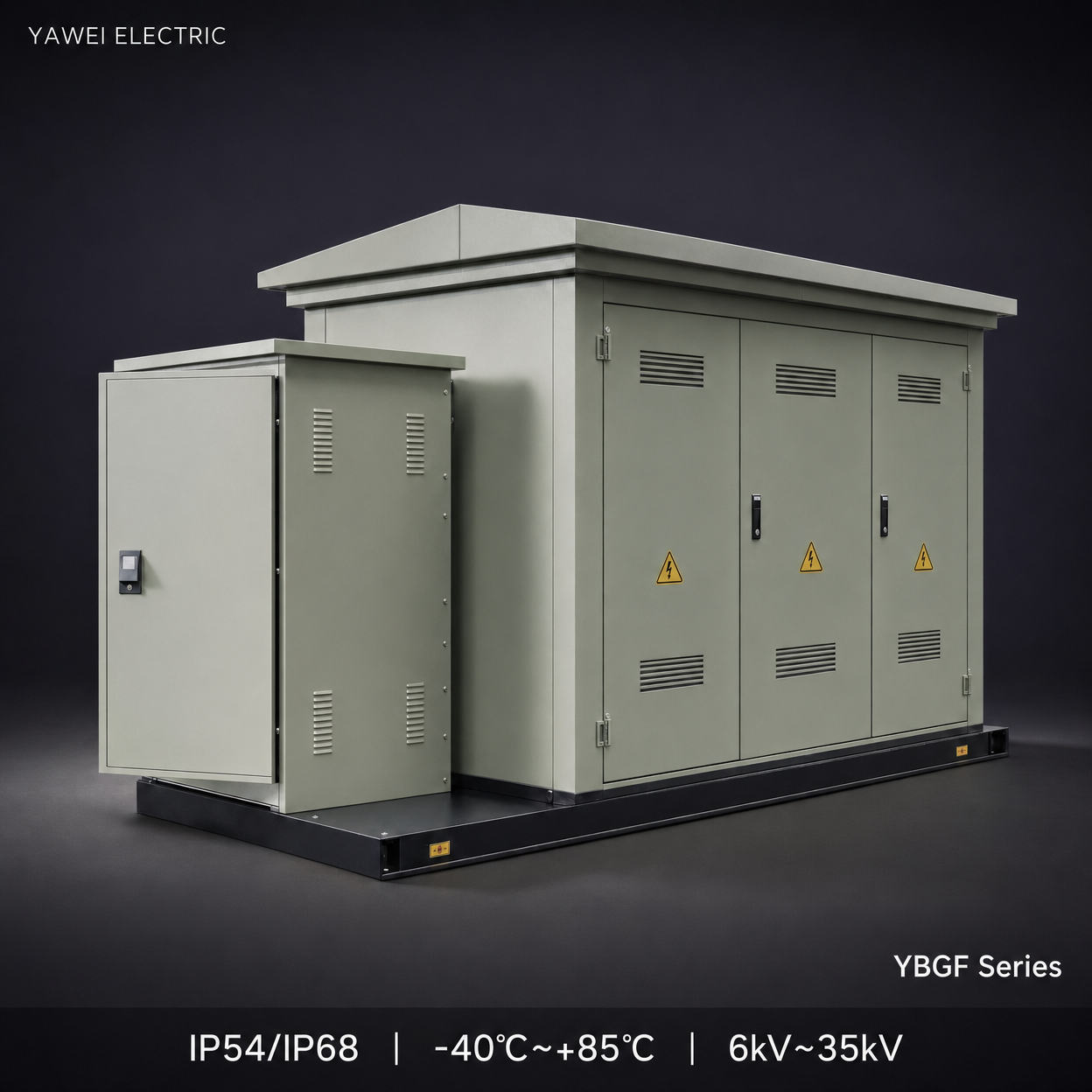 Photovoltaic Compact Substation Solar Step-up Transformer 35kV for Solar Farm Wind Power Plant Manufacturer