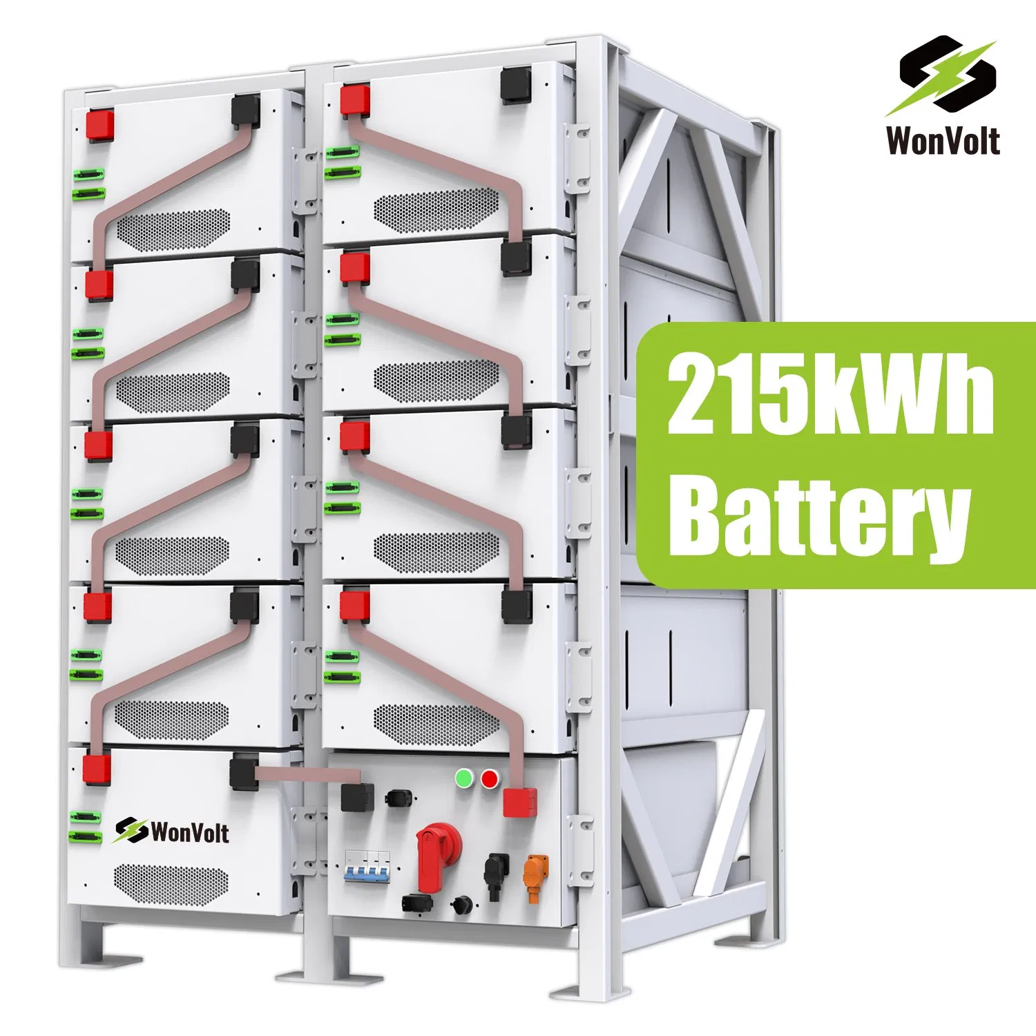 500kw 1mwh 1MW 2mwh Battery Container System AC/DC Integrated Energy Storage Battery Cabinet Outdoor Liquild Cooling Bess