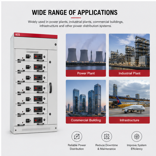 Low Voltage GCS Switchgear Low Voltage MNS Heavy-Duty for Buildings Type Tested IEC 61439 Standard