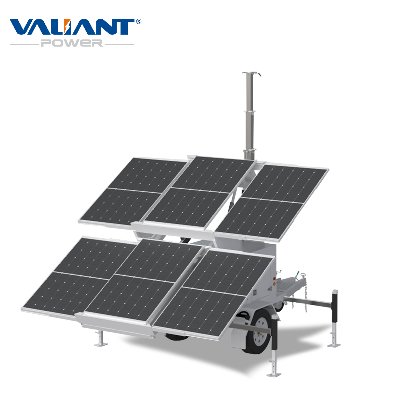 DC24/48V Wind Solar Generator Trailer System