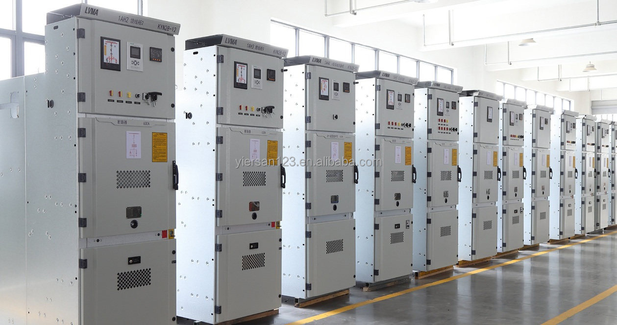 7.2-7.5kV Medium-Voltage Stainless Steel Switchgear Metal Sealed IP66 Air-insulated Switchgear AIS for Power Distribution OEM