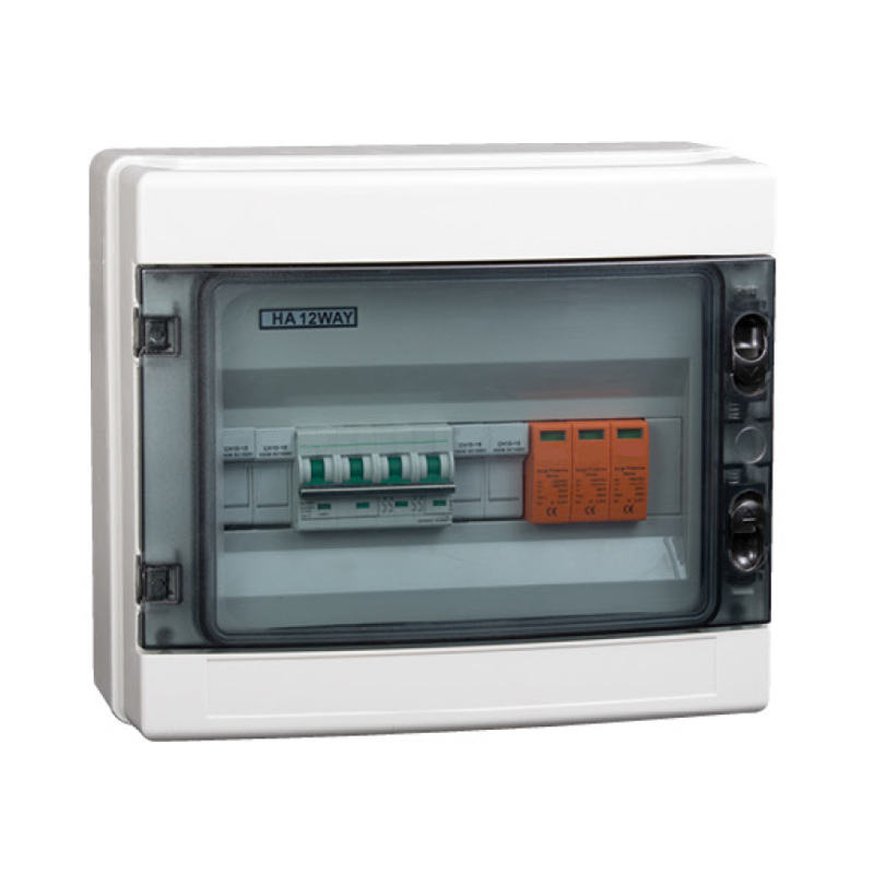 Low-voltage Power Supply Waterproof Circuit Breaker MCB Shell 4-way Distribution Box DC
