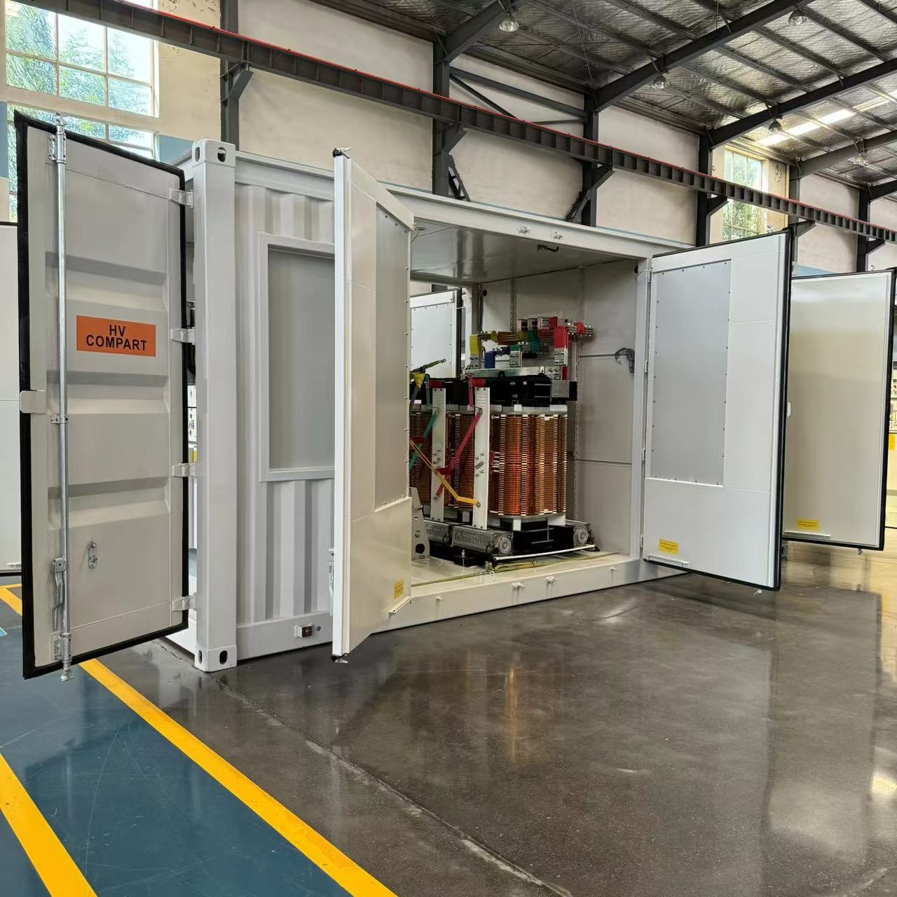 Prefabricated substation detail 6