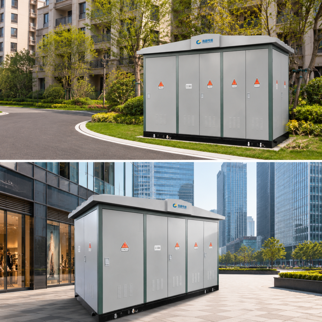 10kV Prefabricated Package Substation 50kVA To 2500kVA ONAN IP33 OEM Customization Available Factory