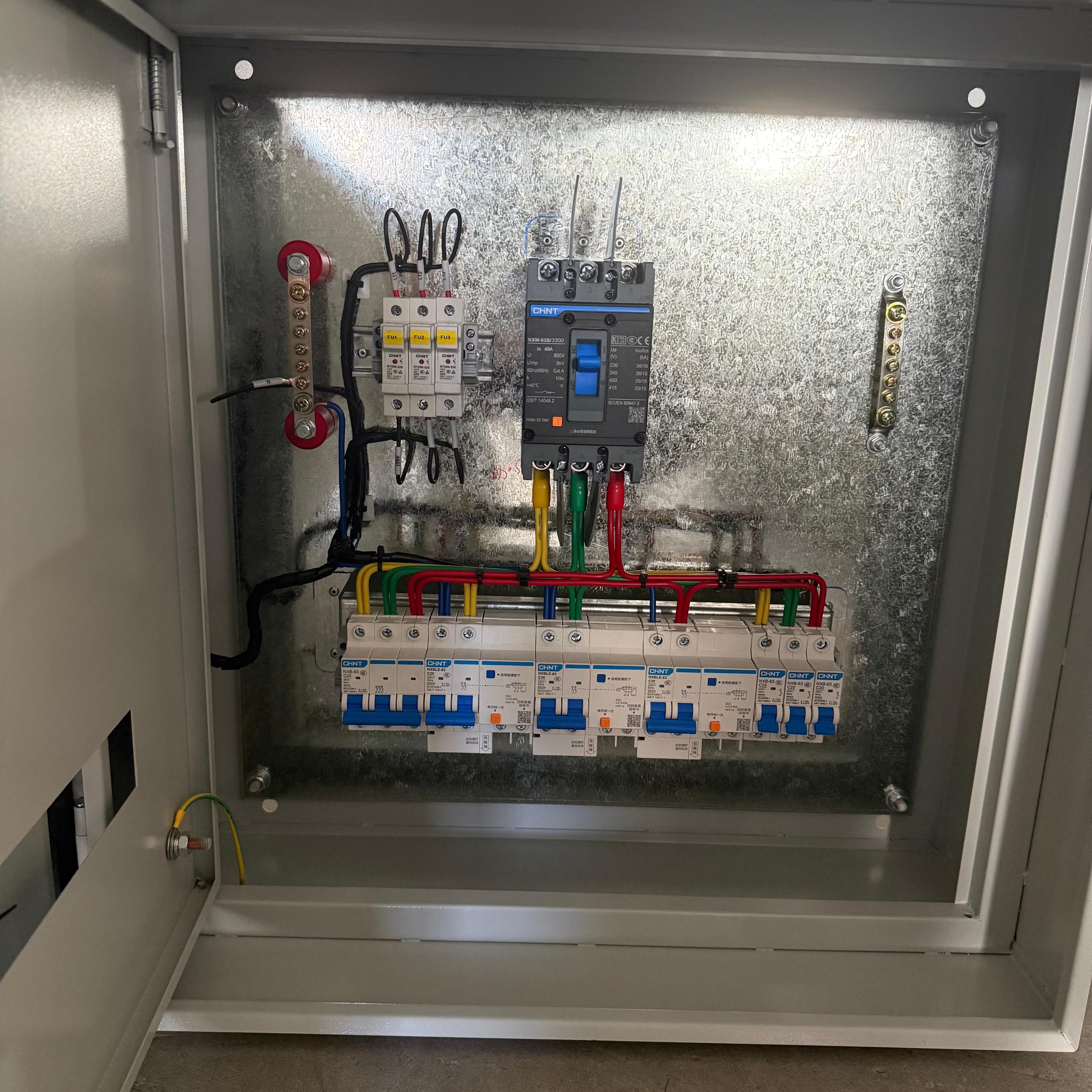 Double Layer Low Voltage Power Distribution Cabinet Indoor Electrical Distribution Box IP54 Industrial Switchgear Panel
