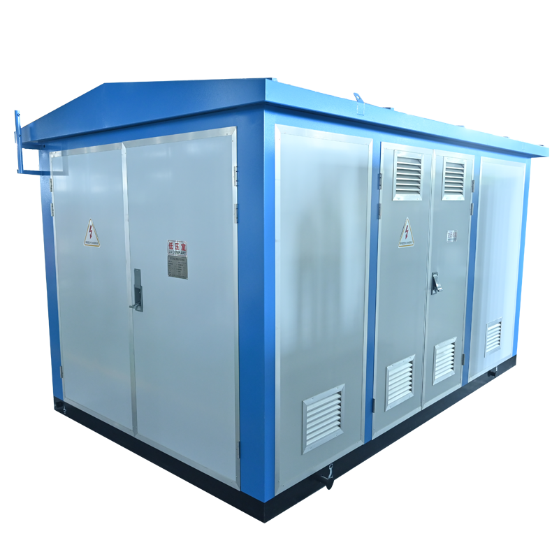 DEMIKS Three Phase Oil-Immersed Substation Transformer Model S11 Multi Winding Prefabricated Metal Substation Distribution Box