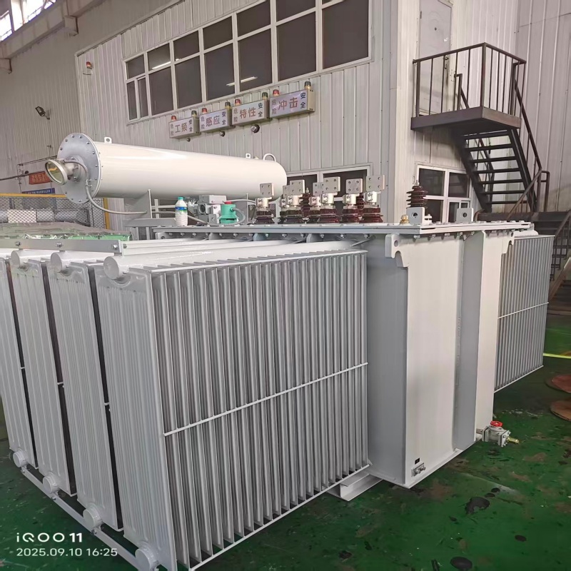 Renewable-ready Step-up Three-phase Power Transformer with Compact Weather-proof Design for Wind and Solar Farm Integration
