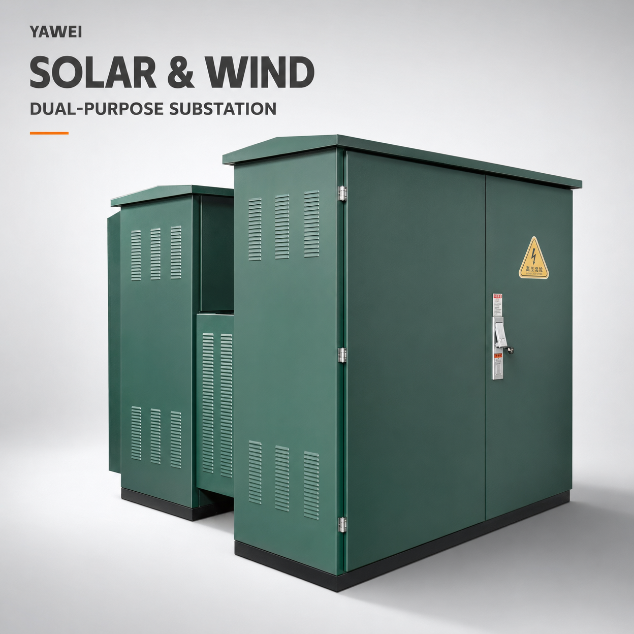 ZGS-12 Solar Wind Step-Up Transformer Fully Sealed IP54 CE IEC 10kV 35kV 500-5000kVA Compact Substation