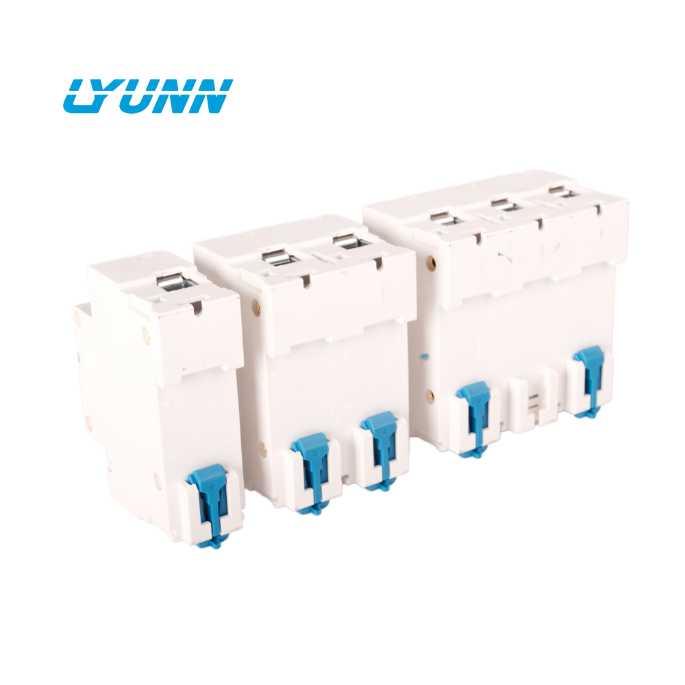 DC Circuit Breaker 2Pole 125A 250V 500V MCB With CE Certification Industrial Electronic Equipment Copper Plastic