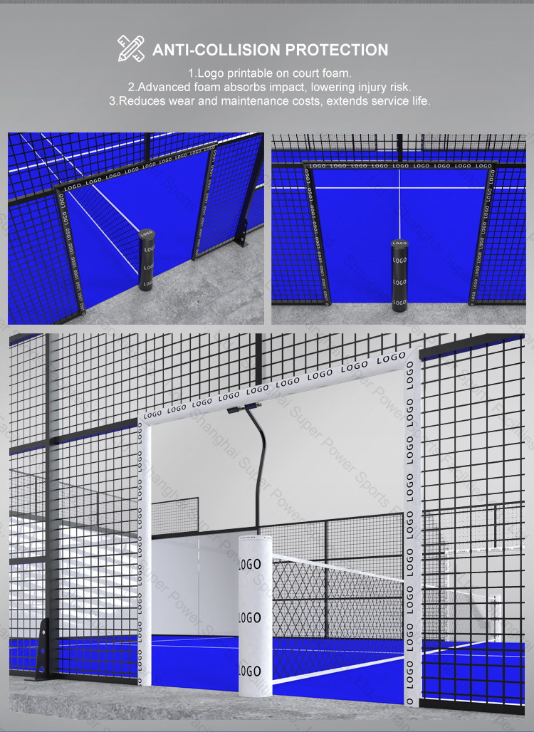 Mobile Padel Court Overview